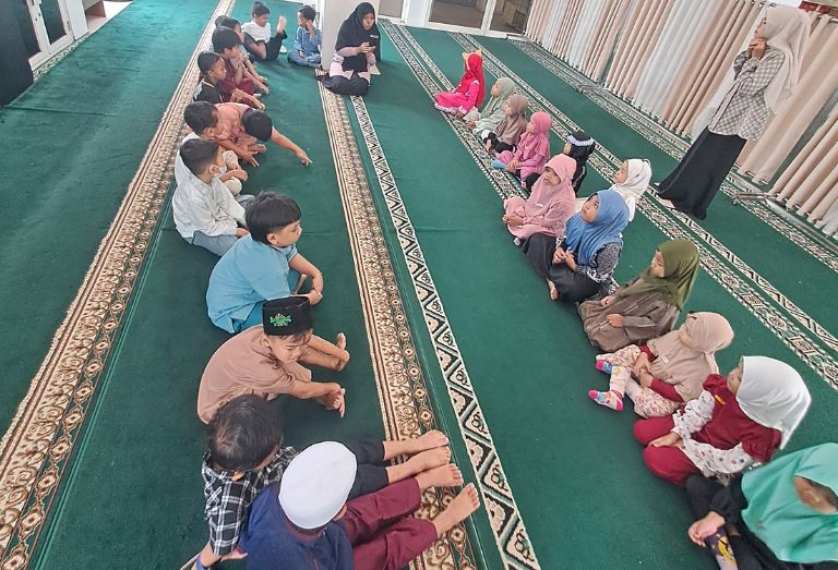 kegiatan metode tahfidz anak usia dini di masjid tk it impianku malang