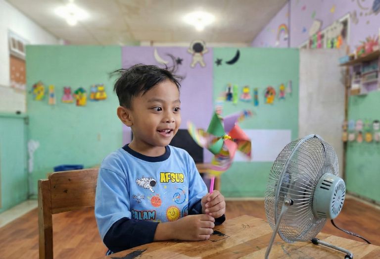 kegiatan STEM kelas A paud tk islam di malang